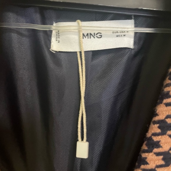 Women's Houndstooth Double-Breasted Jacket.New never worn. - Picture 2 of 8